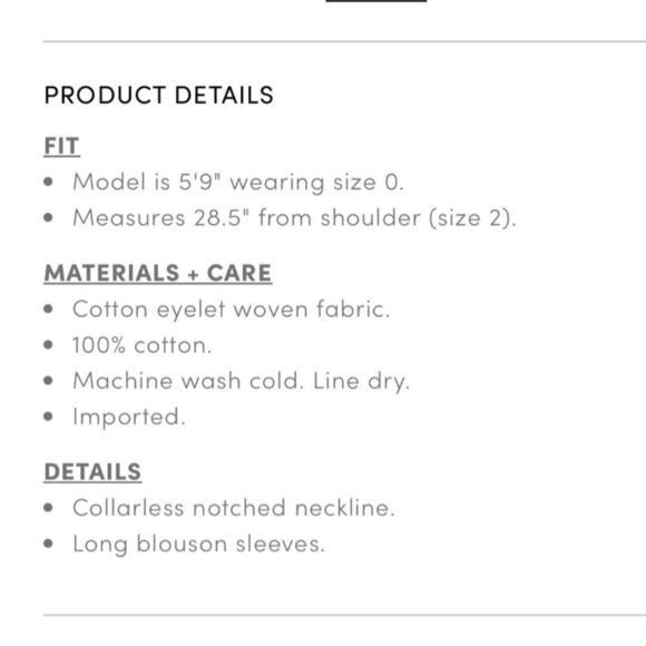 NWT Torrid Light Blue Eyelet Clip Dot Long Sleeve Cotton Top Blouse 2X - Picture 6 of 8